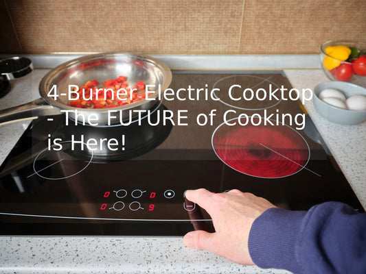 🔥 4-Burner Electric Cooktop - The FUTURE of Cooking is Here!