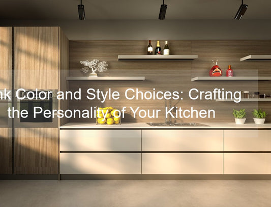 Sink Color and Style Choices: Crafting the Personality of Your Kitchen