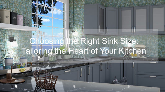 Choosing the Right Sink Size: Tailoring the Heart of Your Kitchen
