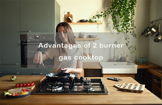 Advantages of 2 burner gas cooktop