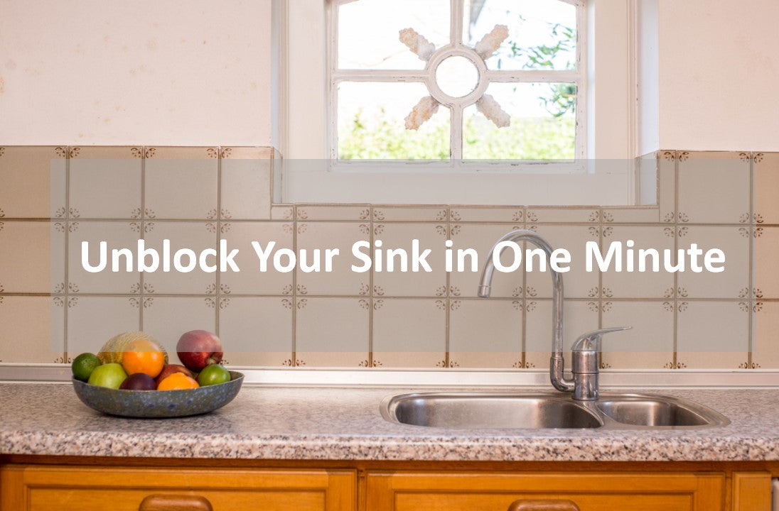 Unblock Your Sink in One Minute – KOXKING